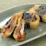いちじくとカキの天ぷら