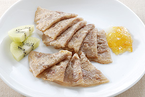 うずら豆のパンケーキ