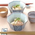 うどと鶏ササミの梅肉和え
