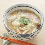 おろしれんこんのすいとん汁