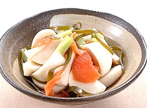 かぶと鮭の昆布漬け
