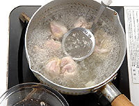 かぶと鶏肉のカレー煮込み
