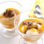 かぼちゃと小豆の白玉汁粉