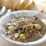 きのこと豚肉のカレースープ