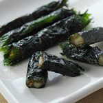 くるみ入りしそ味噌揚げ