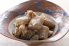 こんにゃくの味噌煮