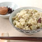 さつまいも入り炊き込み茶めし