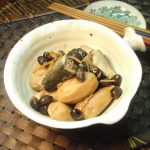さといも・イワシ・黒豆のしょう油煮