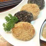 しょうが五平餅のごま焼き