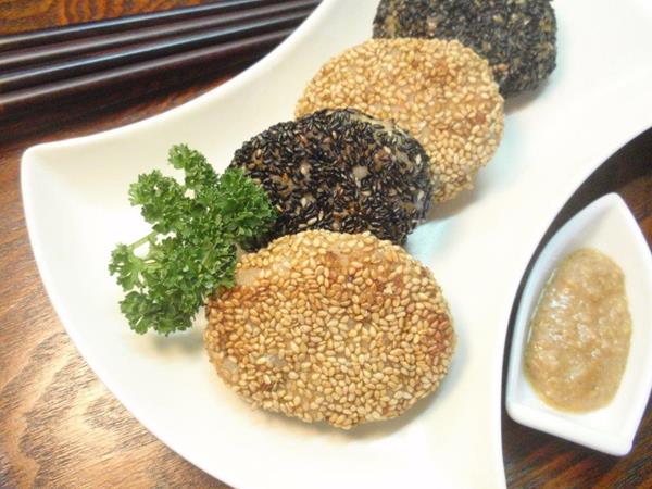 しょうが五平餅のごま焼き