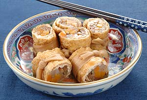 ぜんまいの信田巻き