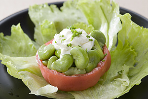 そら豆サラダ