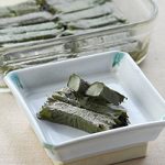 たくあんのしそ巻き