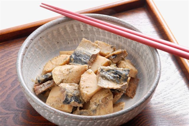 たけのことニシンの味噌煮