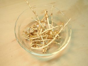 どくだみ根の雑穀炊き込みごはん