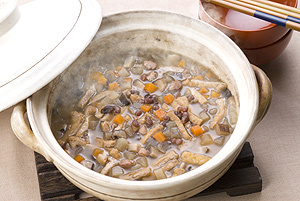 にじゃ（小豆の煮込み）
