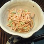 にんじんのヨーグルトごま和え