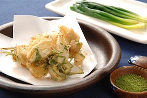 にんにくの天ぷら