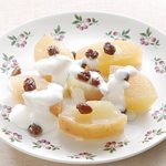 はちみつりんご煮ヨーグルトがけ