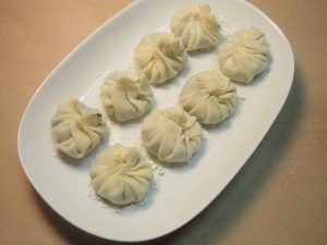 はるじおんとサンマの蒸し餃子