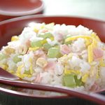 ふきのサラダライス