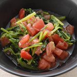 ほうれん草とトマトのサラダ