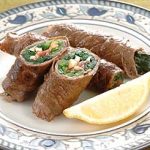 ほうれん草の牛肉巻き