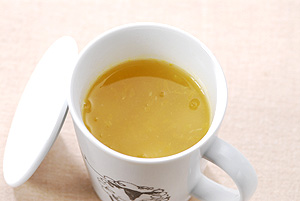 みかんとしょうがのホットドリンク