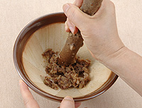 みそ味の豆腐揚げ