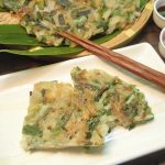 やぶかんぞうとじゃがいものお焼き