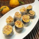 ゆず巻きサンマのチーズ焼き