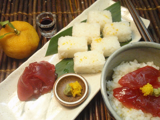 ゆず酢飯