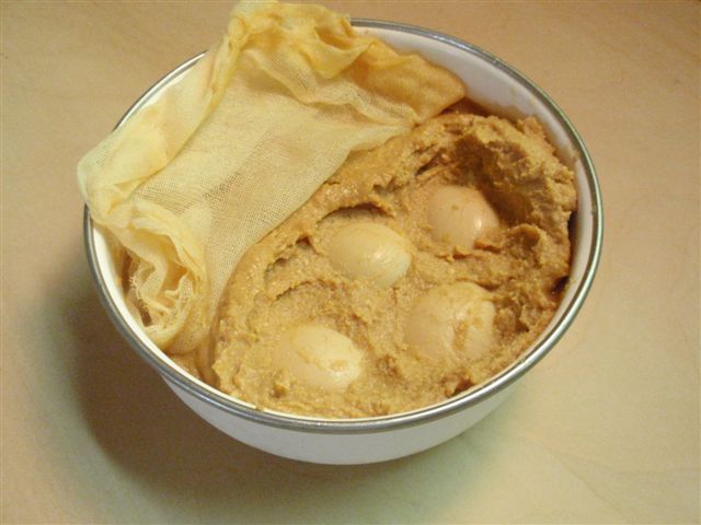 ゆで卵の味噌漬け