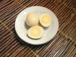 ゆで卵の味噌漬け
