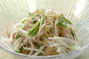 らっきょうサラダ