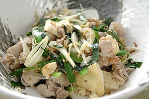 らっきょうチャンプルー