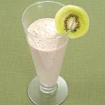 りんごとキウイフルーツの豆乳ジュース