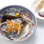 アジとしめじの香り蒸し