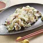 アジとイカのらっきょう和え