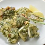 アジの梅味噌包み揚げ