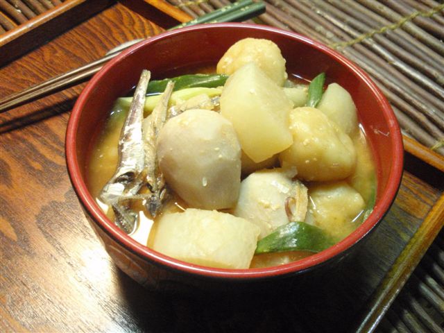 イリコのだんご汁