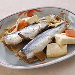 イワシと豆腐の煮物