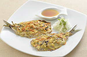 イワシのけんちん焼き