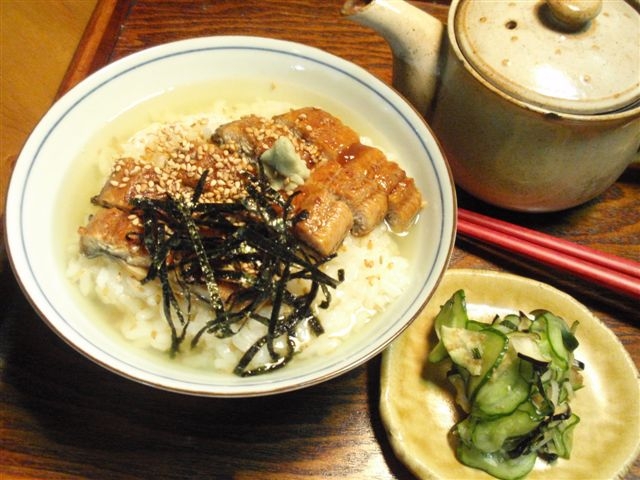 ウナ茶漬け