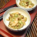 エビとしめじのオクラ和え
