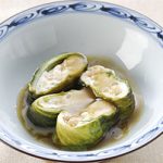 エビと落花生のレタスロール
