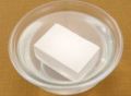 エビの豆腐花（トウフファー）風黒酢がけ