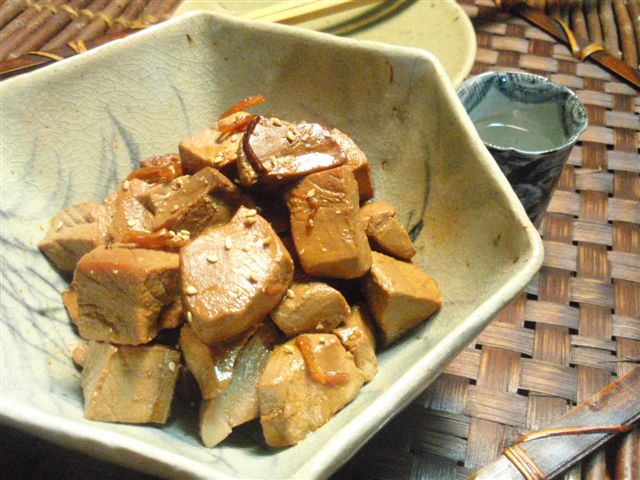 カツオの角煮