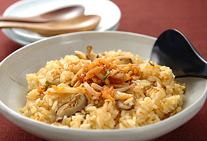 キムチの炊き込みご飯