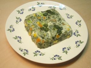 クローバーとタラのテリーヌ